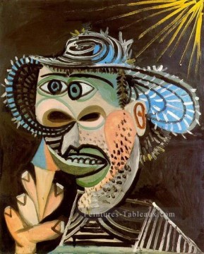  homme - Homme au cornet glace 4 1938 cubisme Pablo Picasso